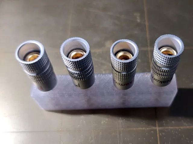Banana Connector - Storage Slots x4