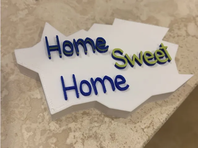 Home Sweet Home Sign