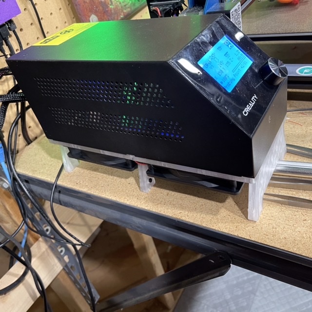CR 10V2/3 Control box fan stand