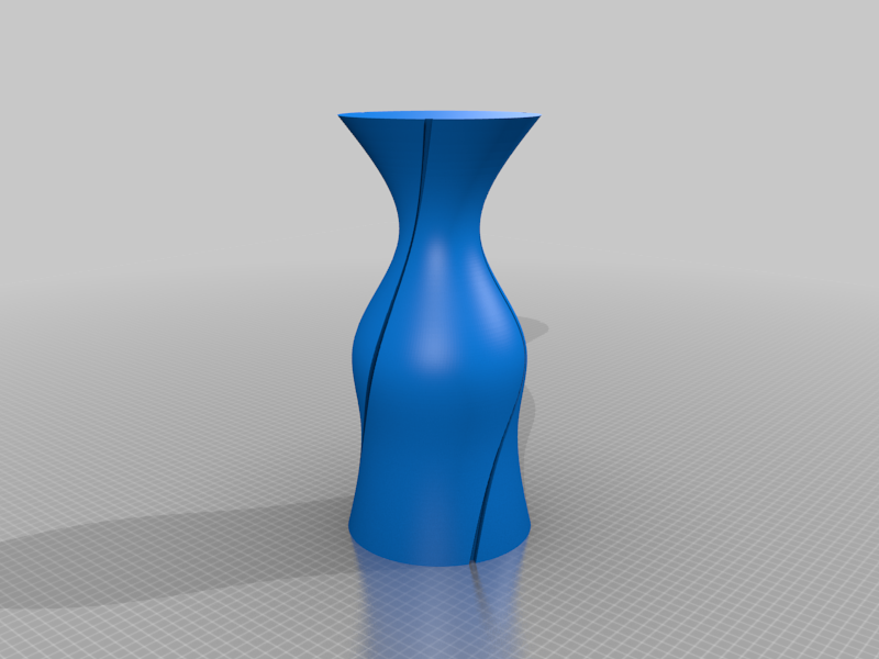 Miniatura 8 do modelo 3D Three flute large vase