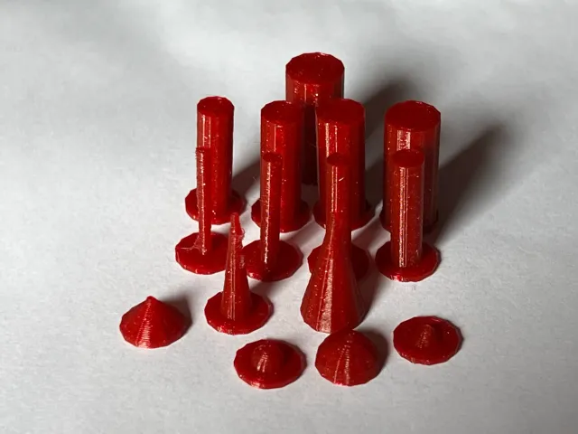 Print Speed and Layer Time Test Pieces