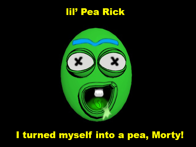 Lil Pea Rick Sanchez