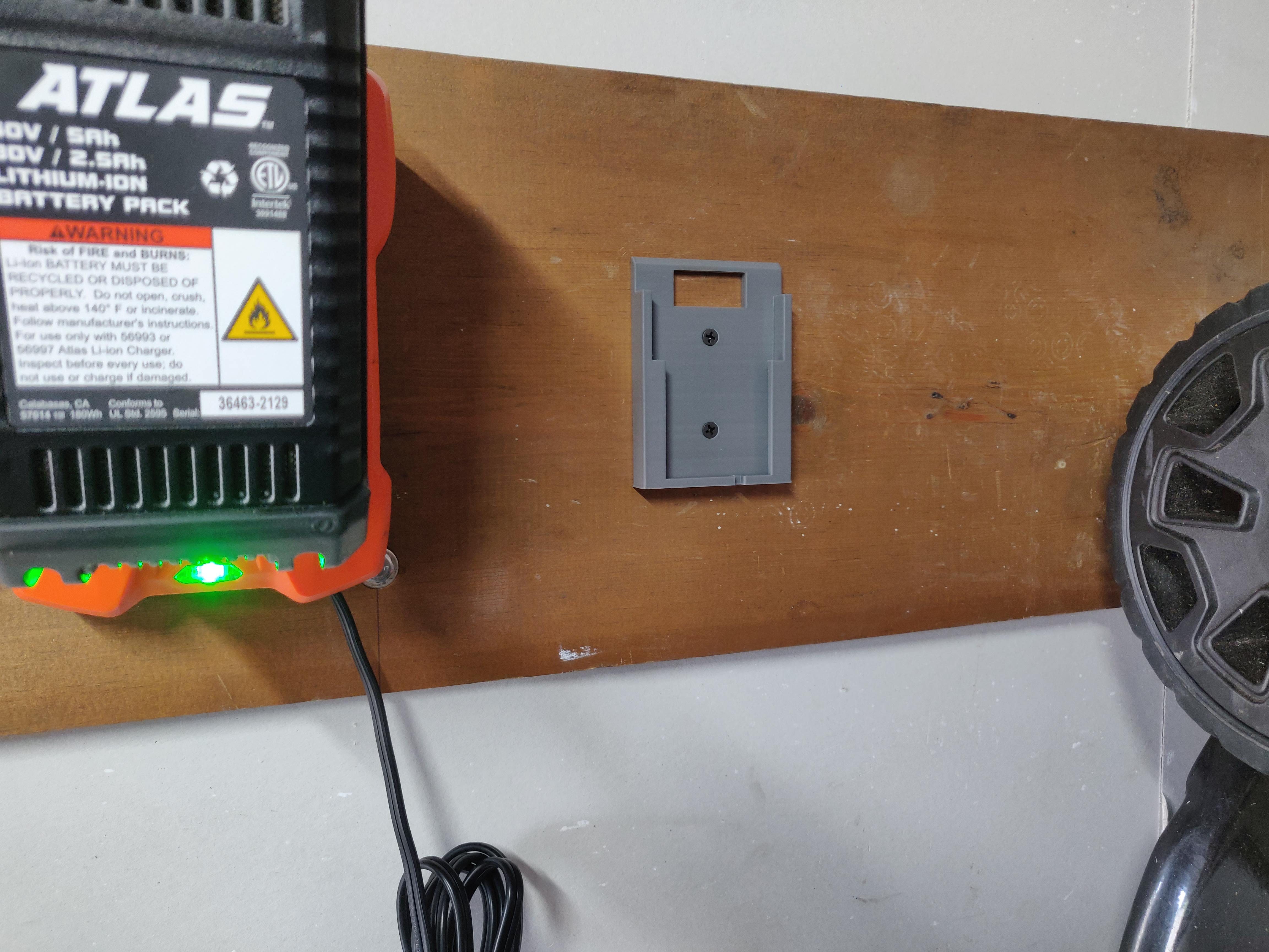 Atlas 40v/80v Battery Mount by Warglock Download free STL model