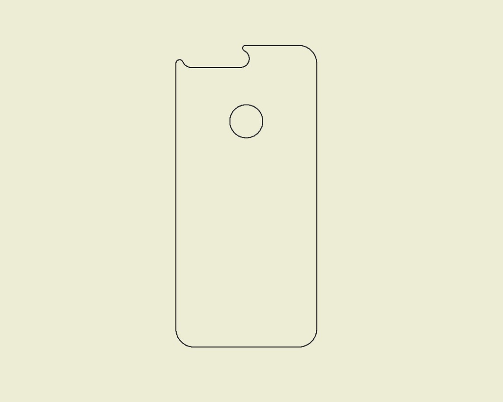 Backplate Case Template for Google Pixel XL Ringke Fusion