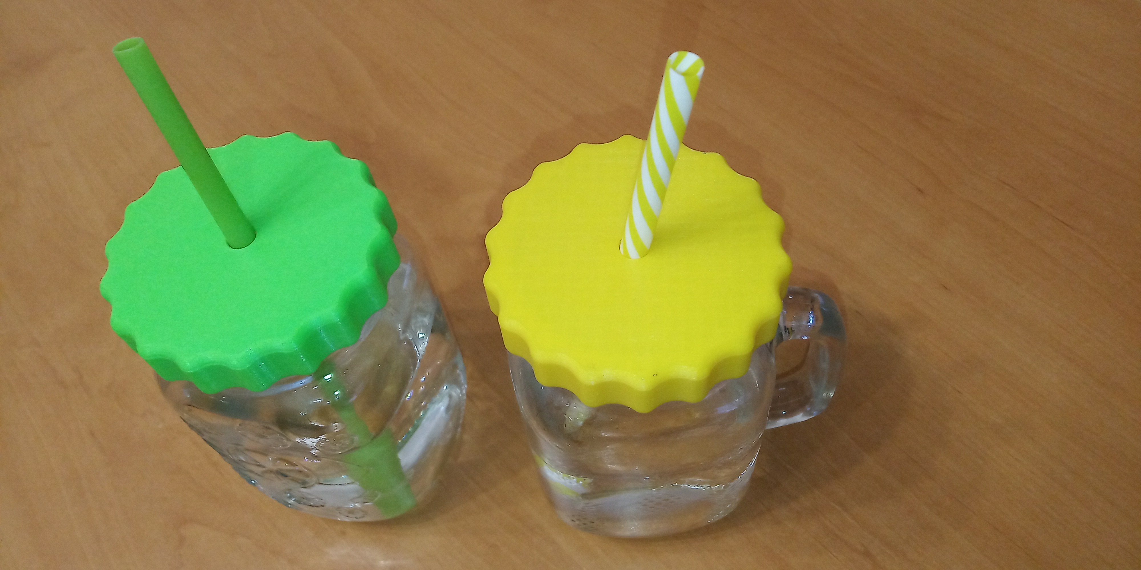 New lid of beverage jug
