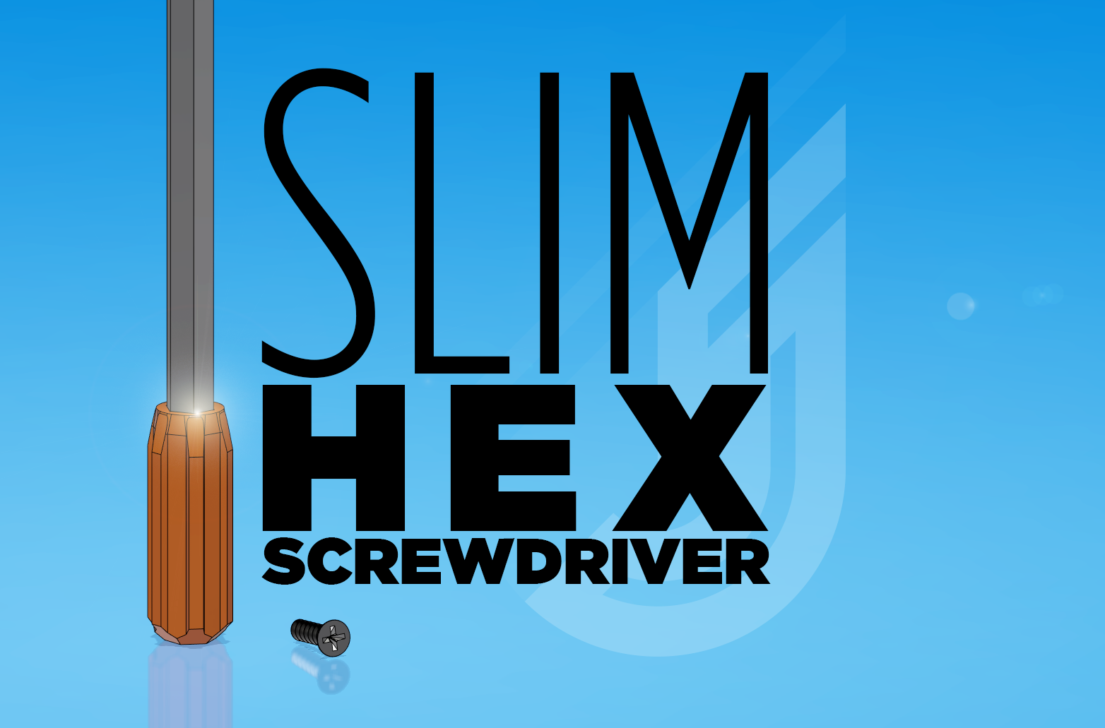 Slim Hex Screwdriver