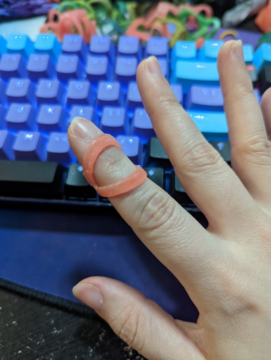 Hypermobility Finger Splint by Jazzy_Plz Download free STL model