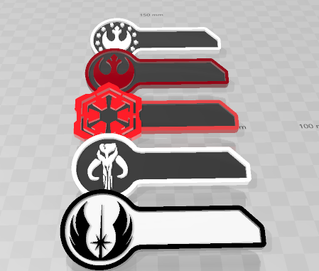 Star Wars themed Name Tags