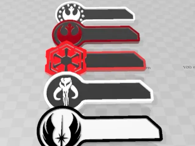 Star Wars themed Name Tags