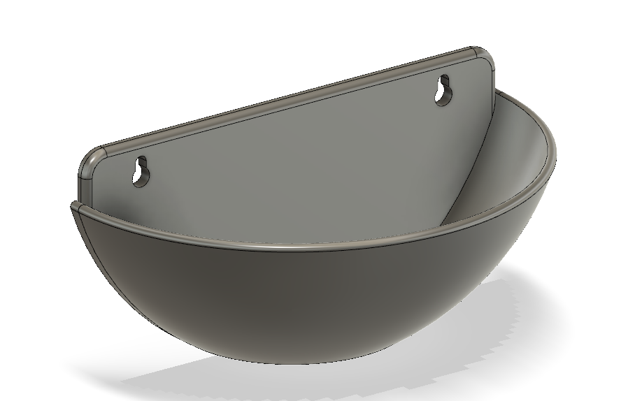 Wallmounted Pot