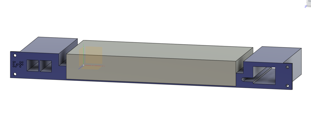 QNAP QSW-308-1C 19-inch rackmount shelf by gia | Download free STL ...