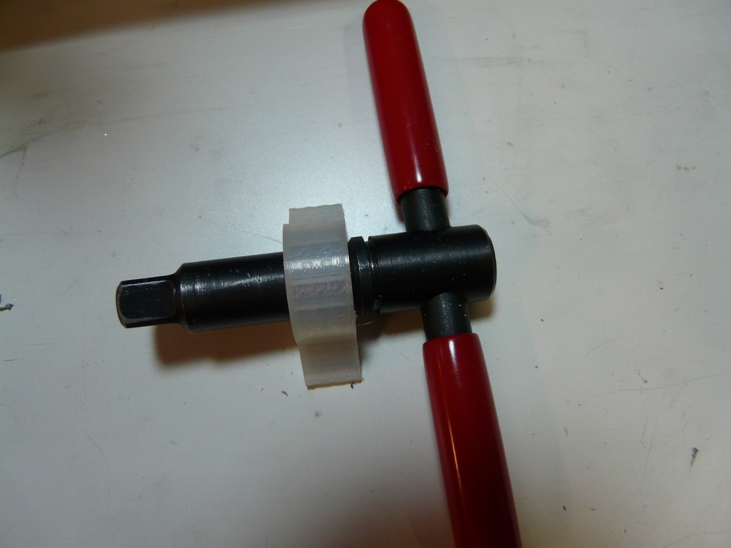 Mini lathe chuck key holder by gia Download free STL model