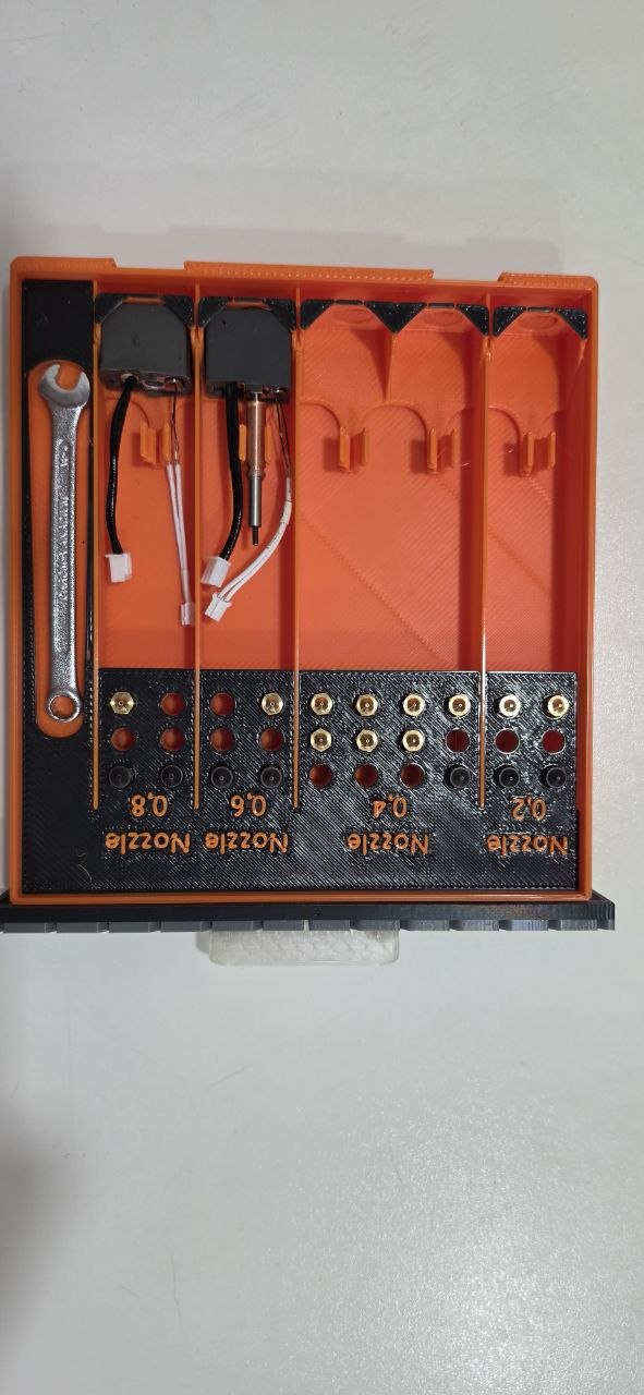 Cassetto Hotend + Noozle per Kobra 3 v2 Anycubic