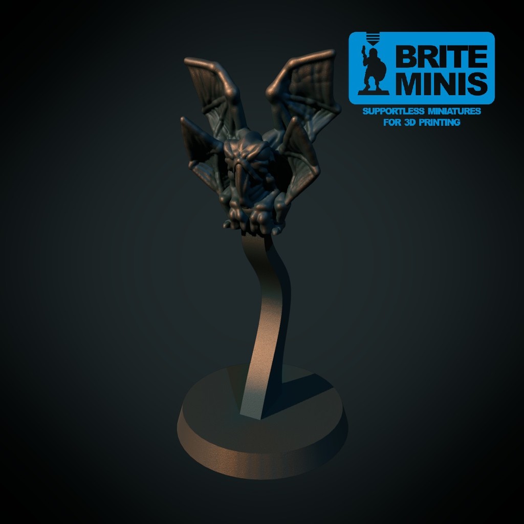 Stirge  28mm (supportless, FDM friendly)