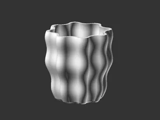Wavy Vase by Jason Walker | Download free STL model | Printables.com