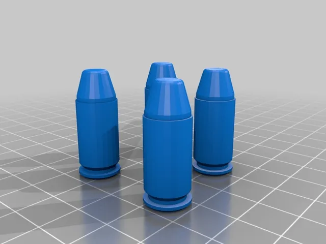 9mm Bullet valve caps