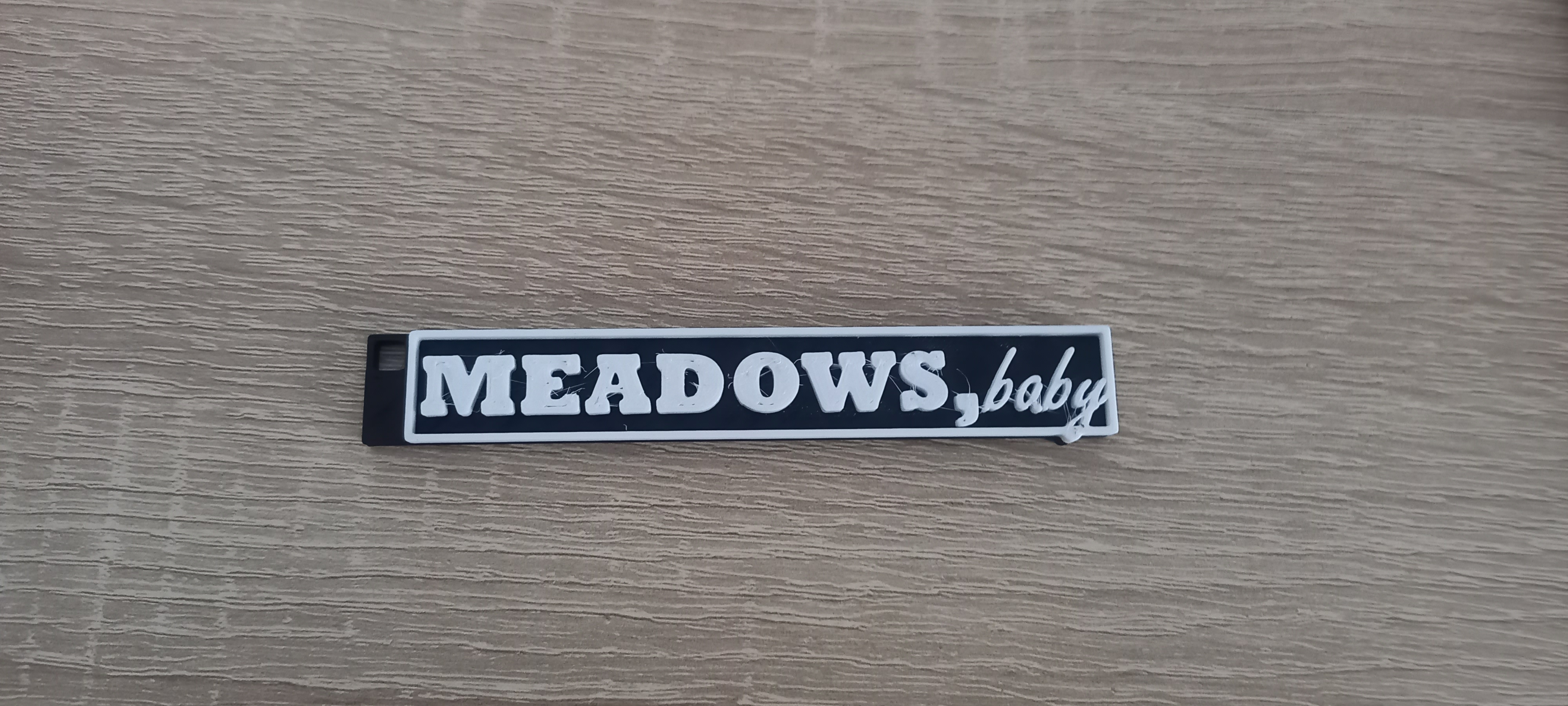 Meadows,baby keychain