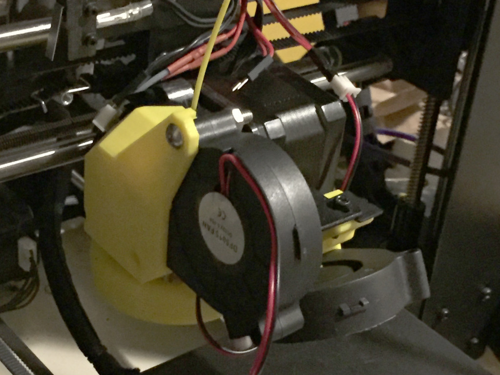 Maker Select V2 / Wanhao / Duplicator: Extruder Heatsink Radial Fan ...