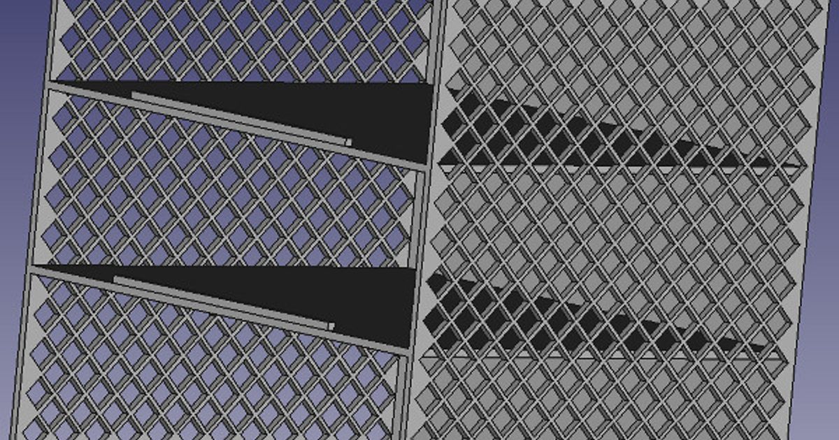 Hard drive shelf by NohWhun Download free STL model