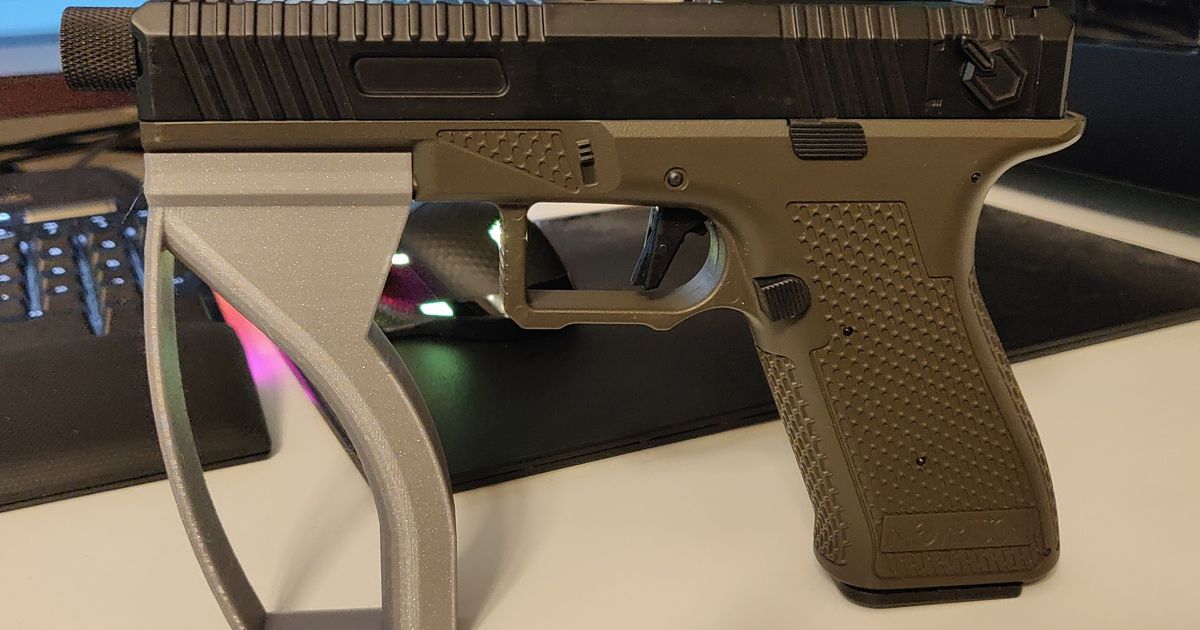 Airsoft Picatinny foregrip Mk1 by Johny.Whooof Download free STL