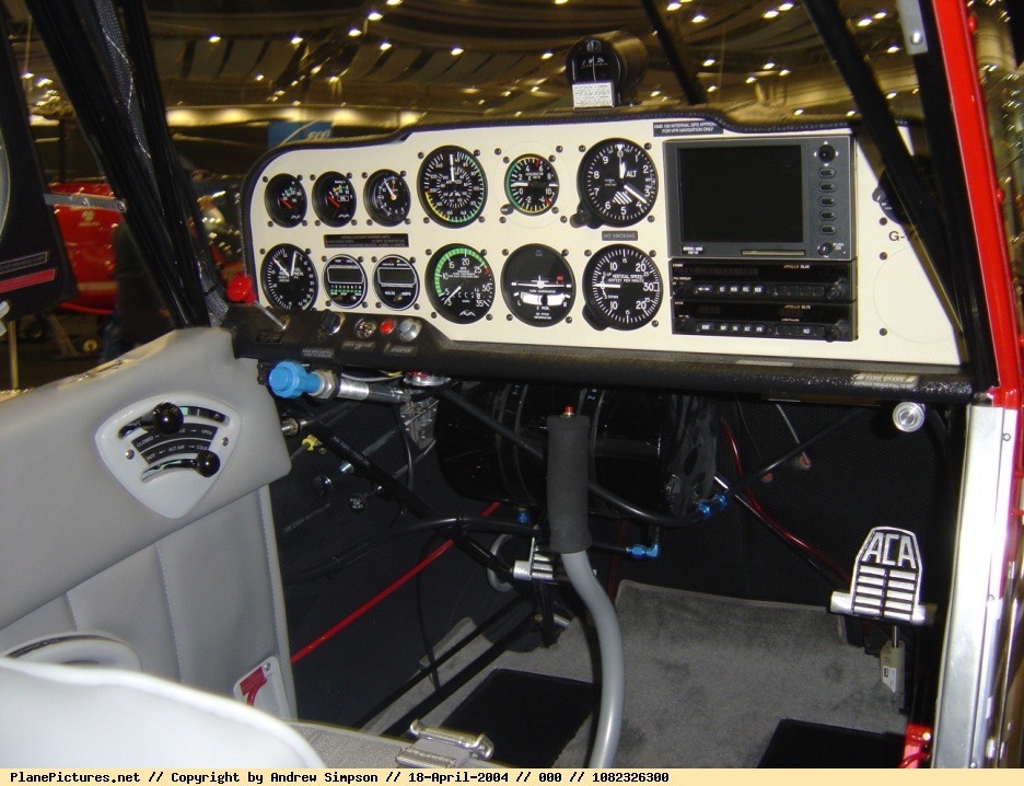 Super Decathlon Cockpit for the giant scale Hanger 9 Kit