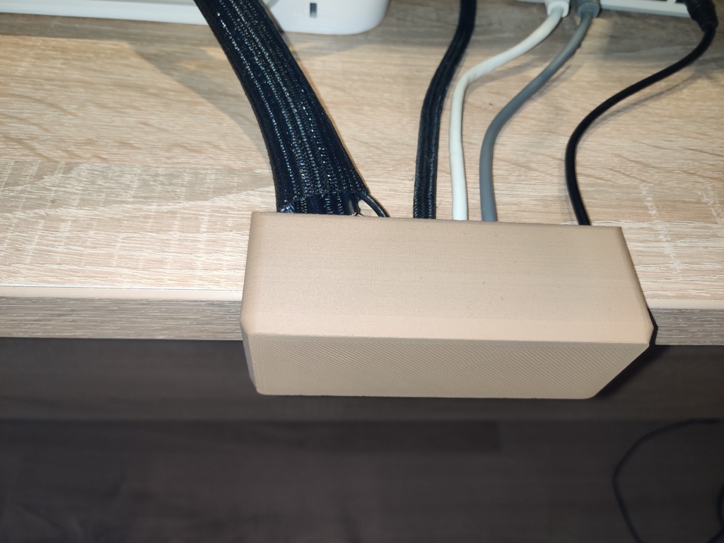 Cable Organizer for table edge