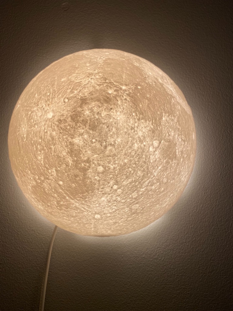 Ikea moon 2024 wall lamp