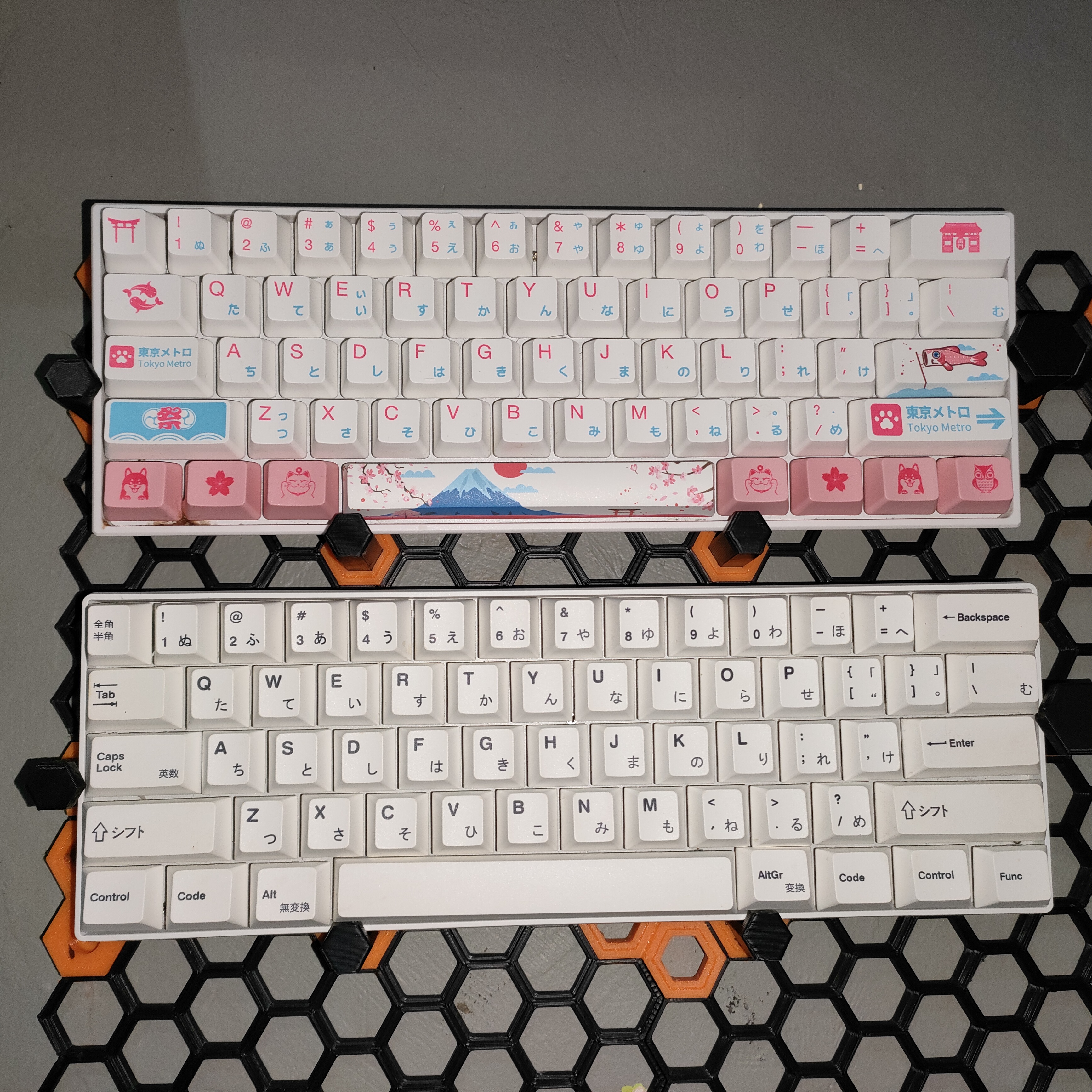 Honeycomb storage 60% Mechanical Keyboard