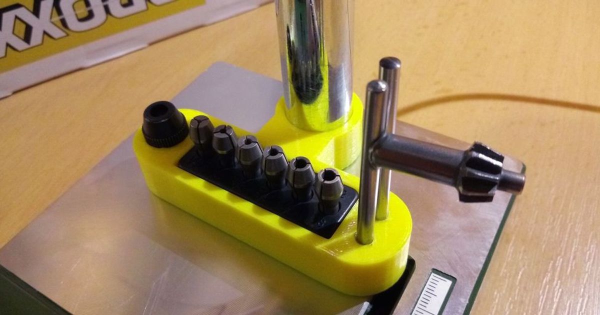 PROXXON TBM 220 tools holder by GiBiC Download free STL model