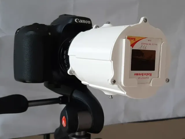 Slide Duplicator for Canon DSLR