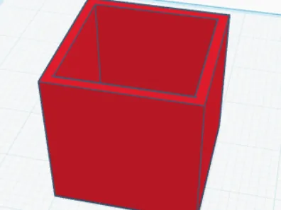 2x2x2 inch PTable box