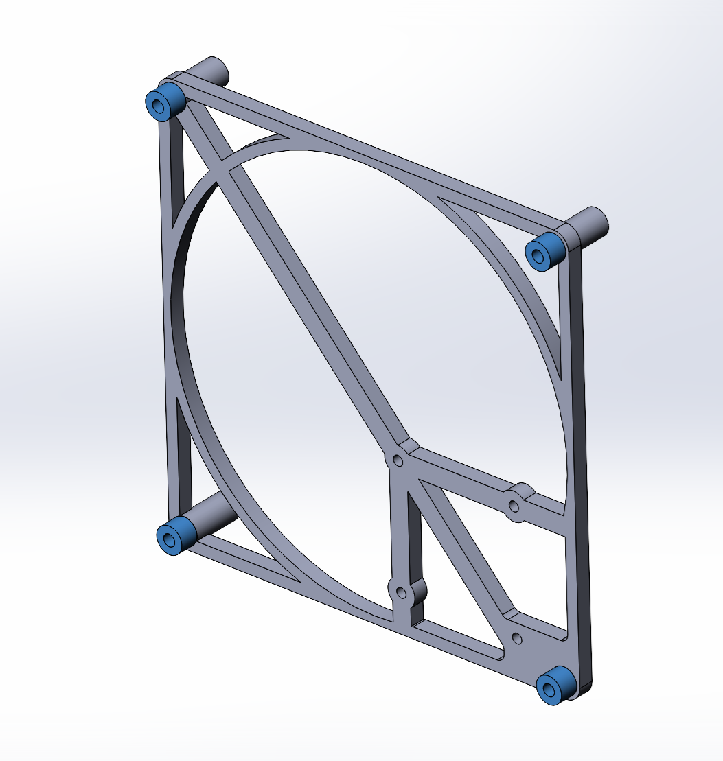 Qidi Q2 40mm to 120mm Fan Adapter
