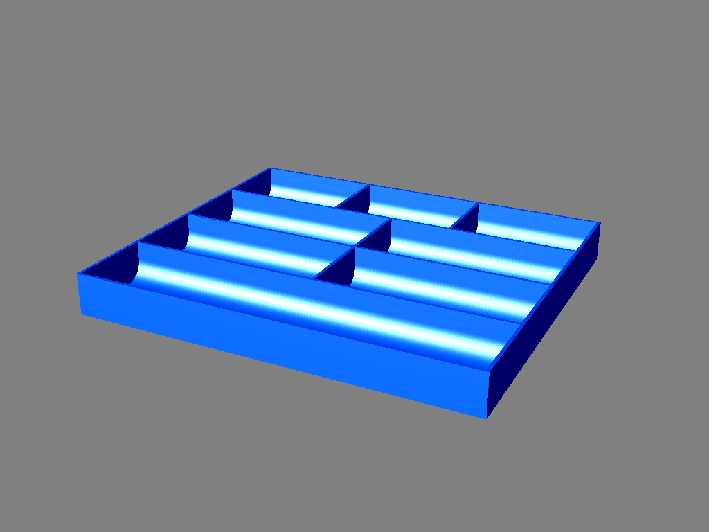 Miniatura 5 do modelo 3D Parametric Small Part Trays