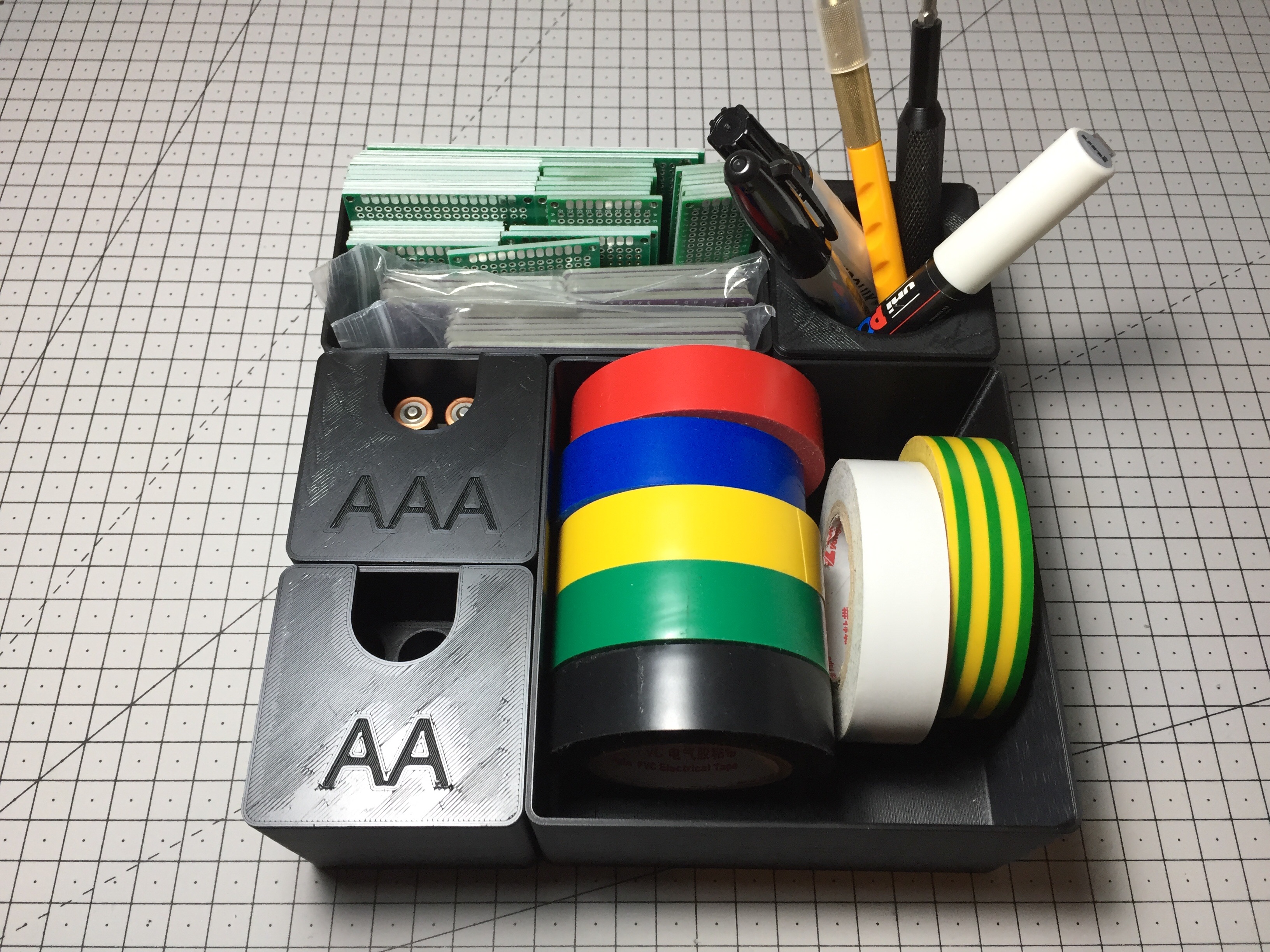 IKEA Alex Modular Drawer Organizer by orax Download free STL model