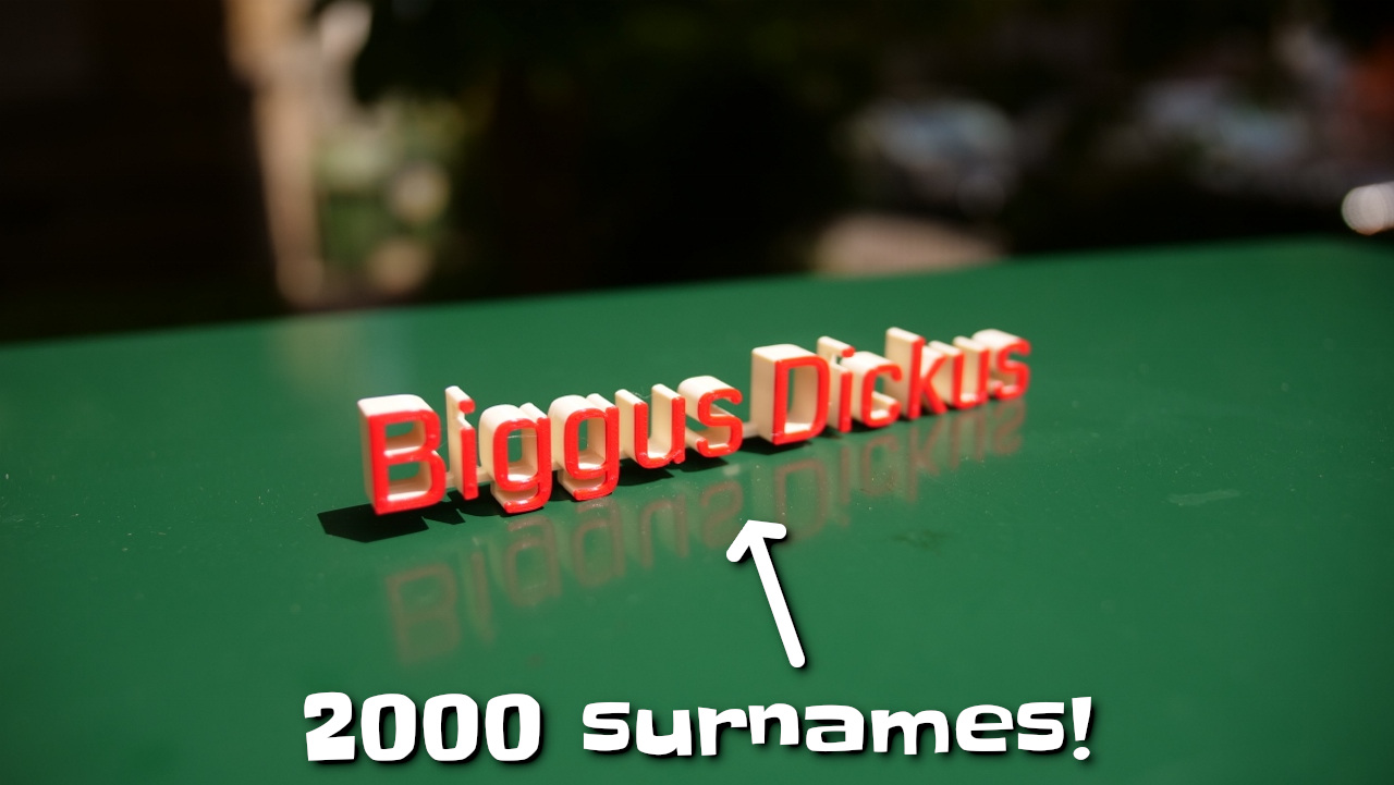 3D name plate