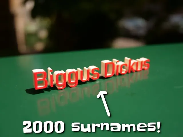 3D name plate