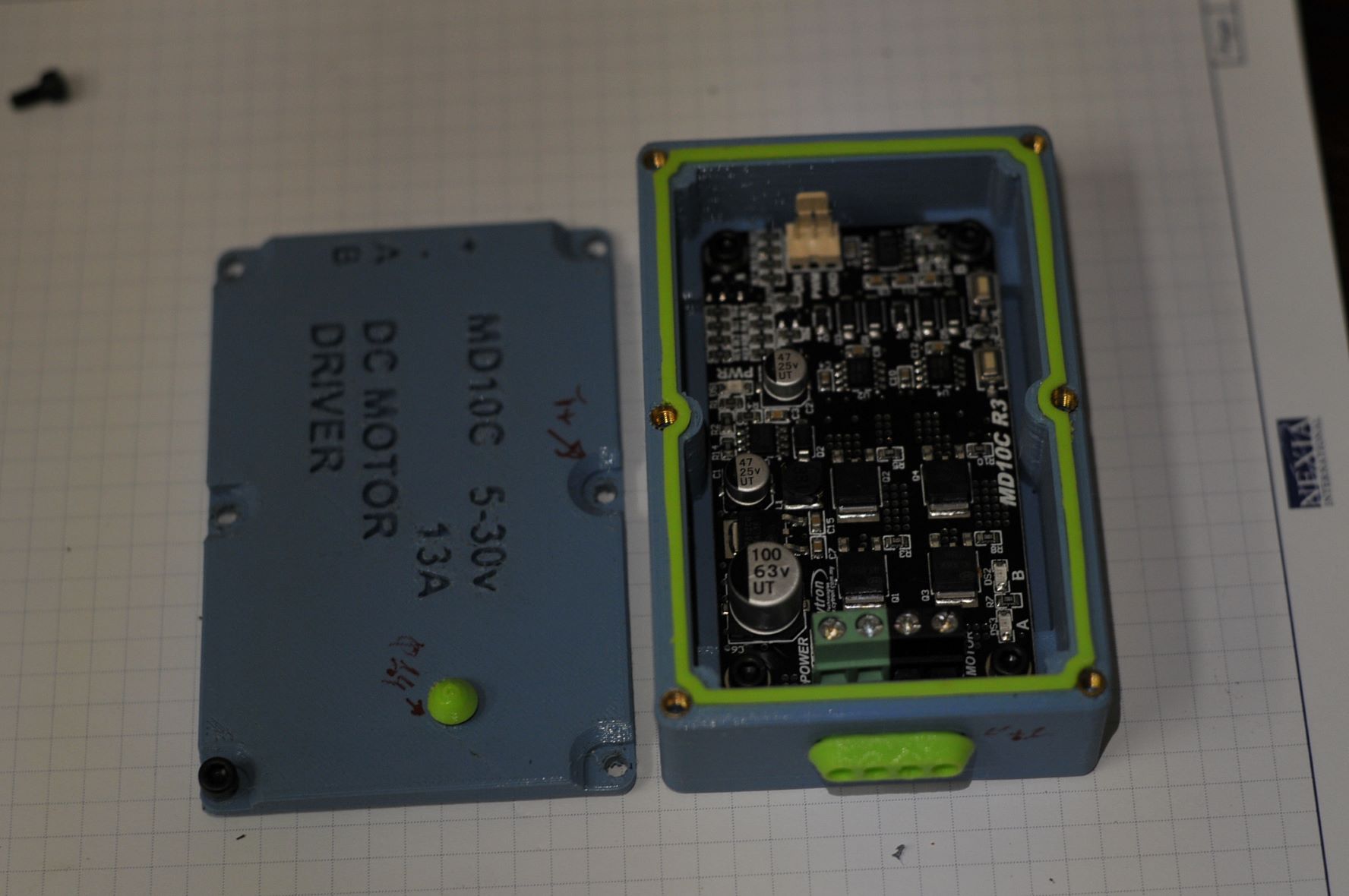 Cytron MD10C R3 Housing Water protected. by Yasufberg | Download free ...