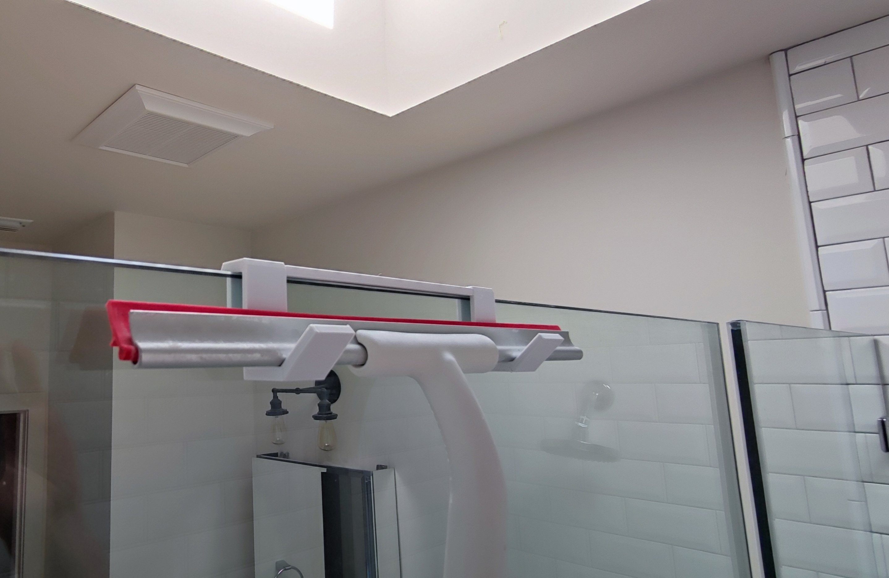 Stable Shower Squeegee Hanger