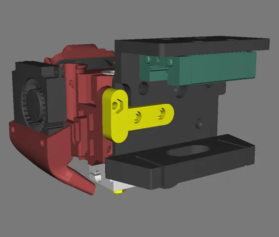 Hero Me Gantry Clip Creality Style Carriage Remix