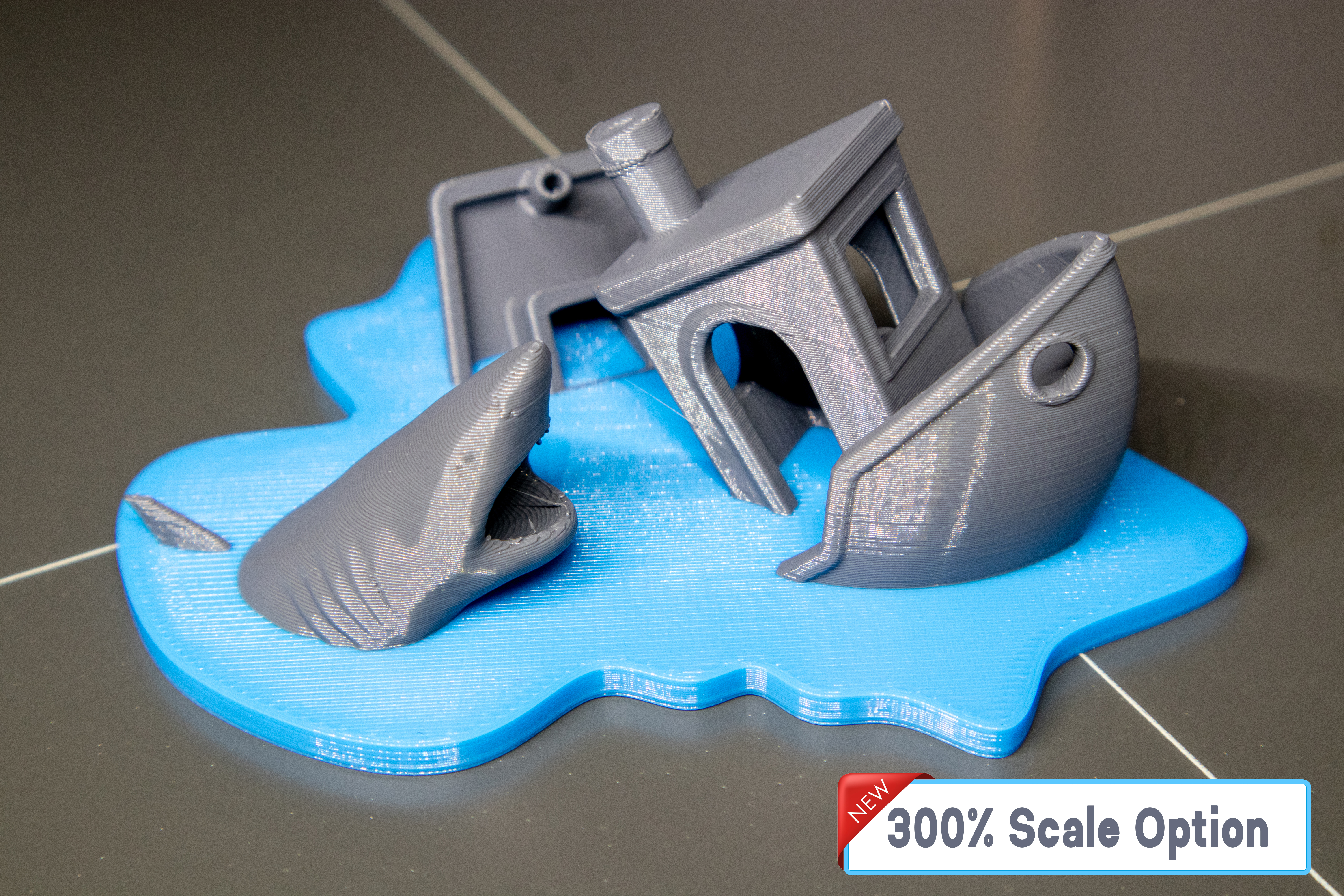 Benchy Wreck at Sea - JAWS Edition