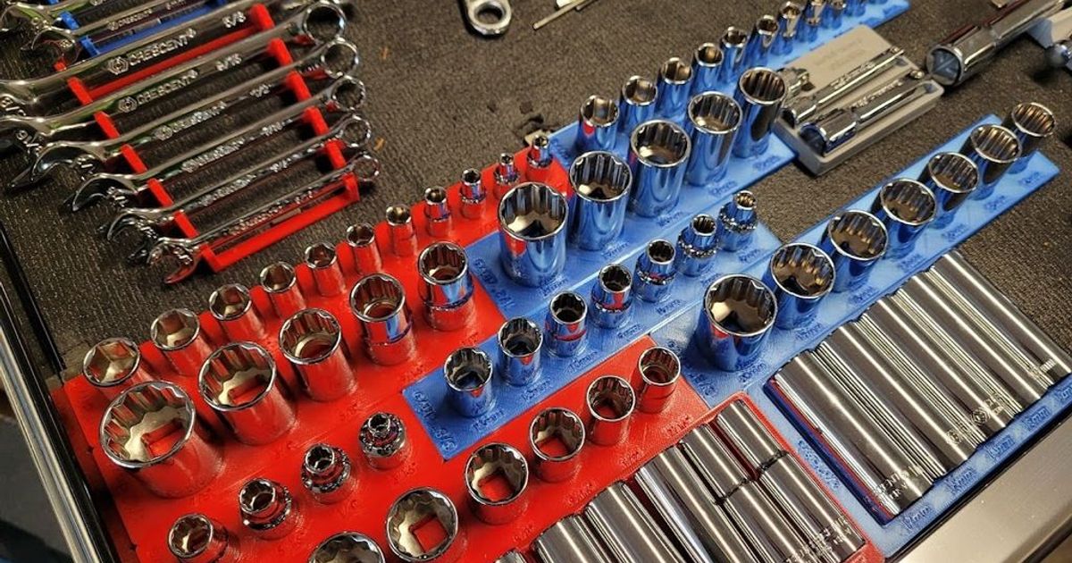 Socket Organizer by CSUM Makerspace Download free STL model