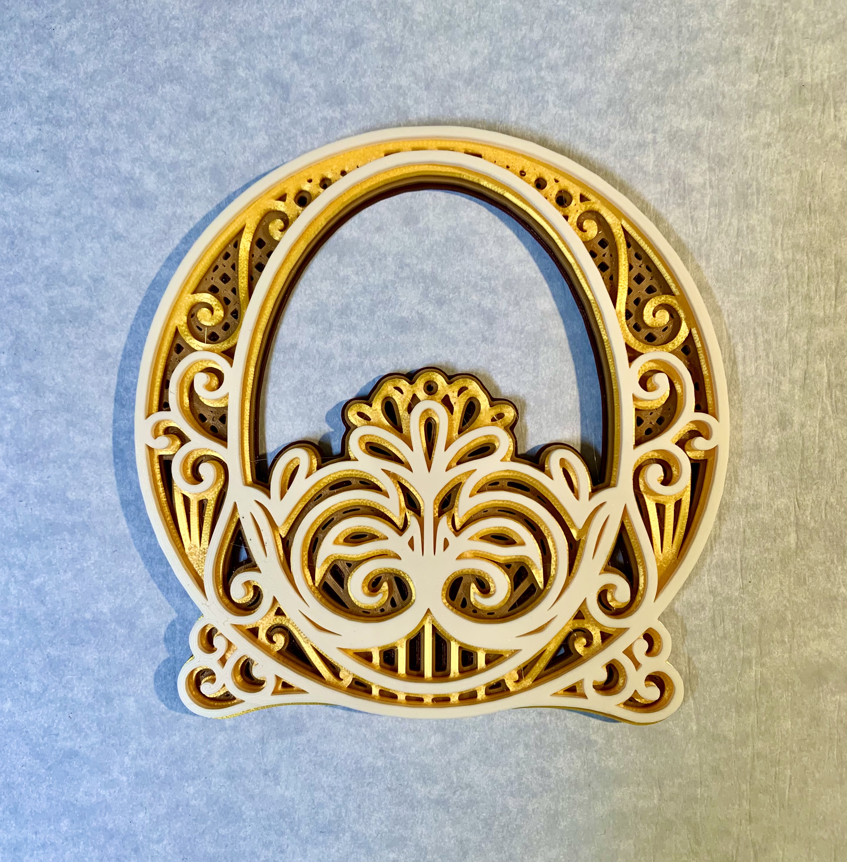 Ornate Letter O Monogram