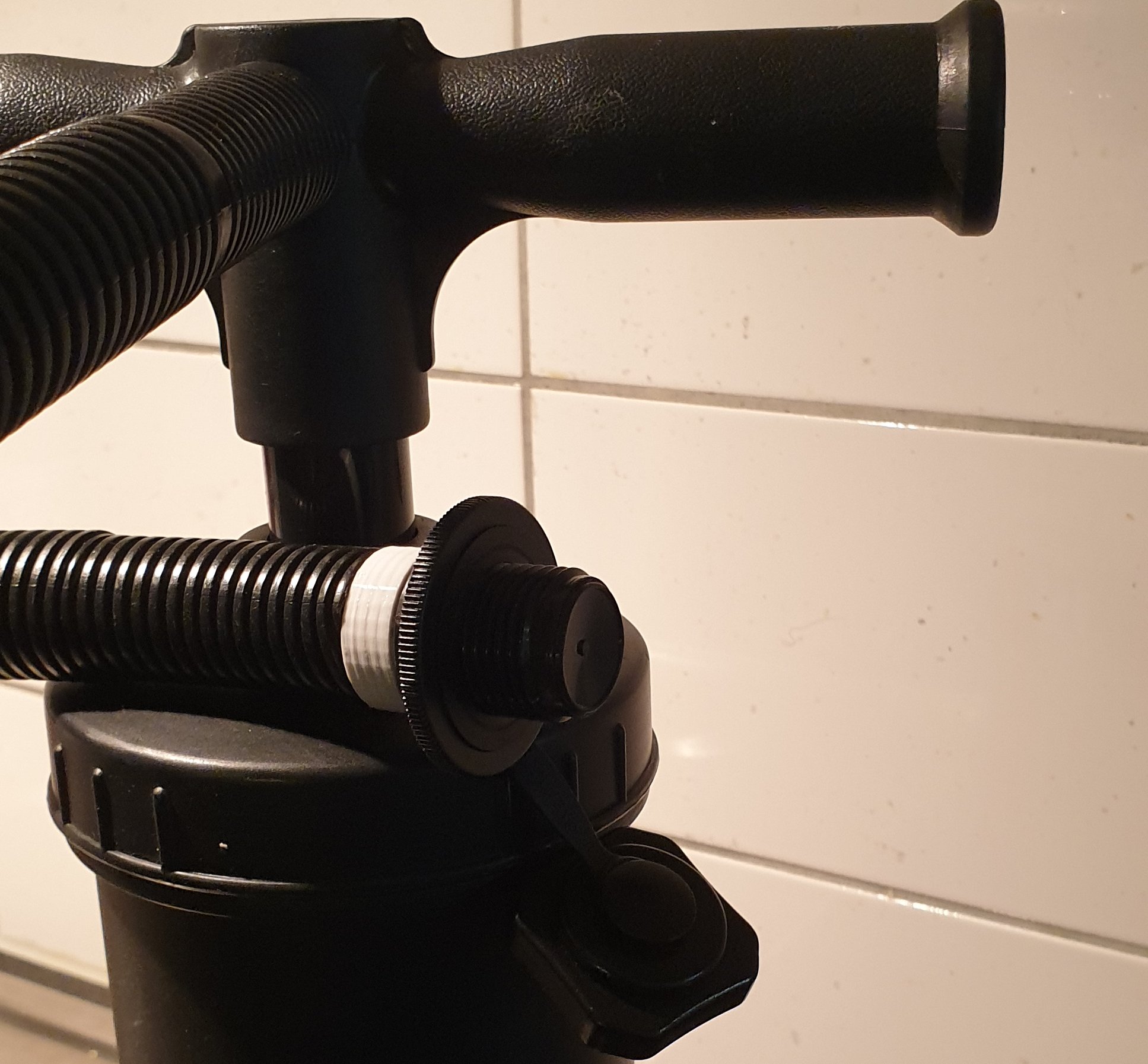 Airbed inflation adapter by cmpxchg Download free STL model