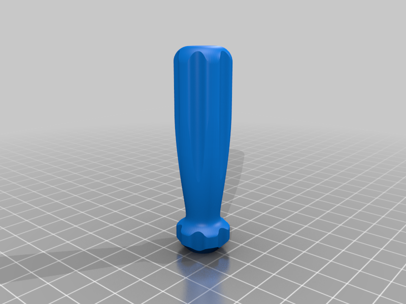 Miniatura 2 do modelo 3D Screwdriver Handle