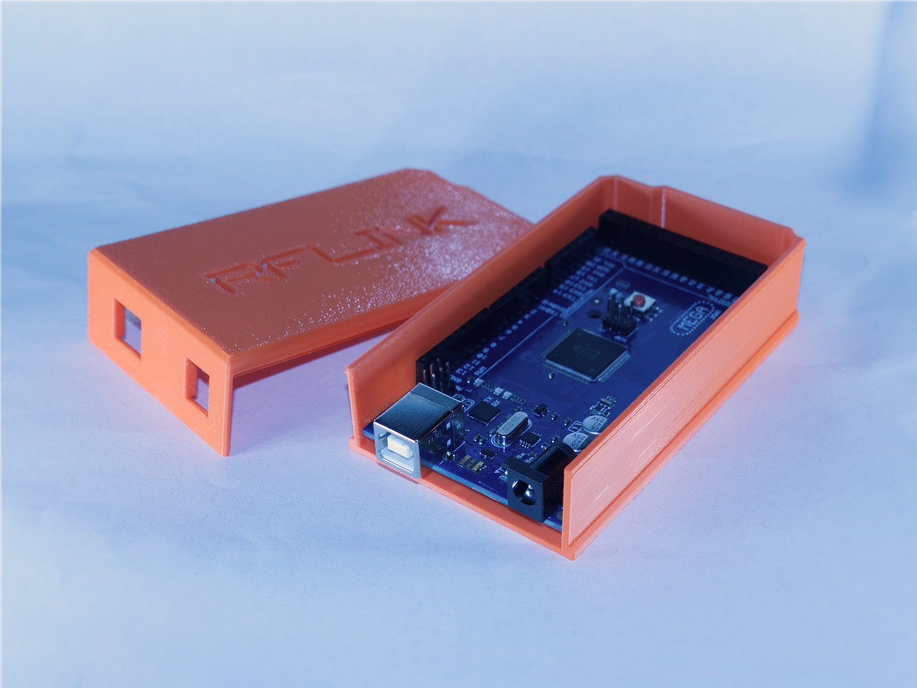 Arduino Mega 2560 Rev3 slide case (RFLink)