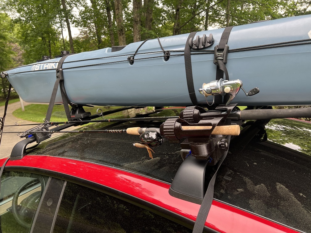 Rear Fishing Rod Rack