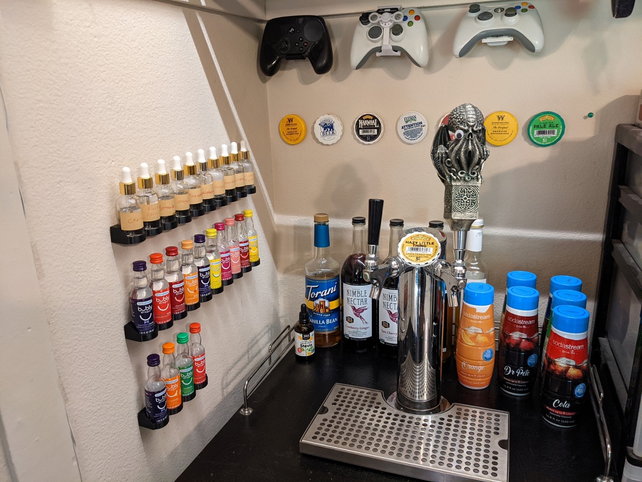 Soda Stream Water Flavor Wall Rack by Mstocker | Download free STL ...