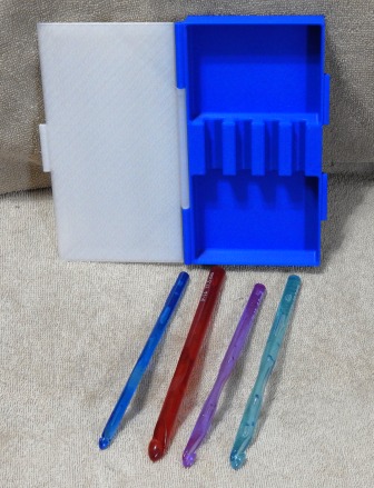 Miniatura 2 do modelo 3D Crochet Hook Storage Box #2
