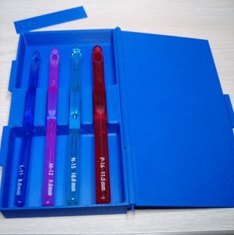 Miniatura 5 do modelo 3D Crochet Hook Storage Box #2