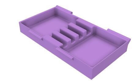 Miniatura 9 do modelo 3D Crochet Hook Storage Box #2